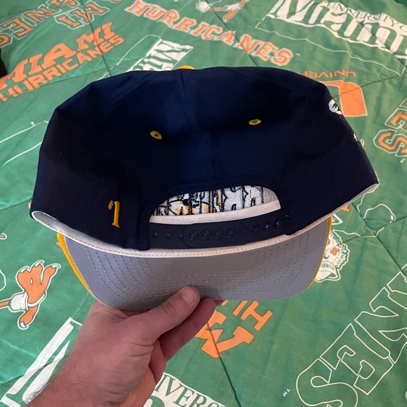 VTG UCLA Bruins #1 Apparel Snapback Hat - Picture 4 of 8